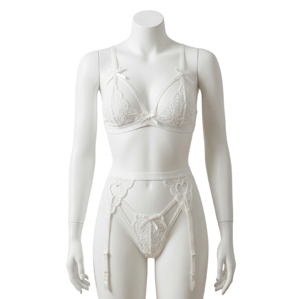 Ensemble de lingerie en dentel - Lace Bralette Set avis et prix
