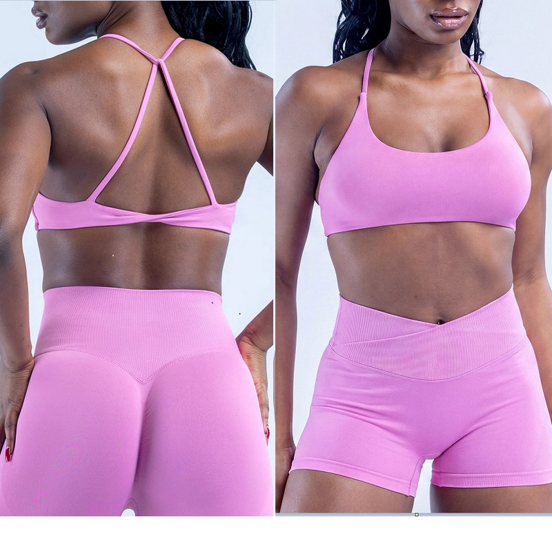 SEEKSUC Nouveau Ensemble de Yo - T Shirt Bra Seamless avis et prix